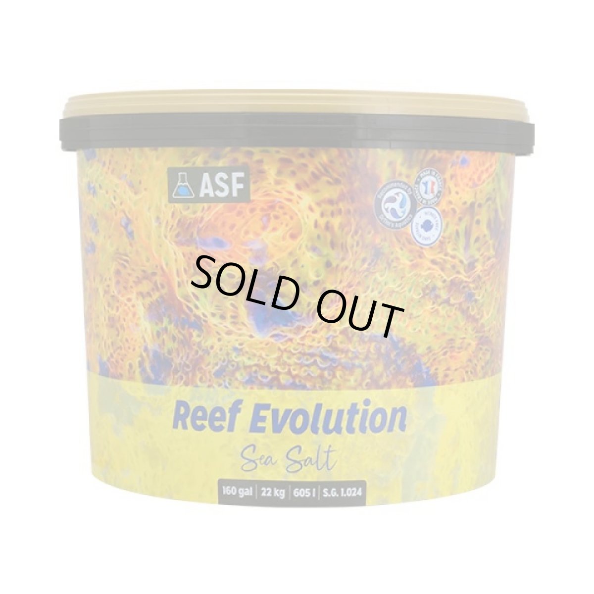 画像1: リーフ・エボリューション シーソルト　Reef Evolution Sea Salt  22Kkg 605L　人工海水 (1)